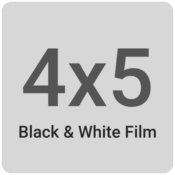4x5 and 9x12cm Black and White Film Development | Jason Houge Studios - © 2020 Jason Houge