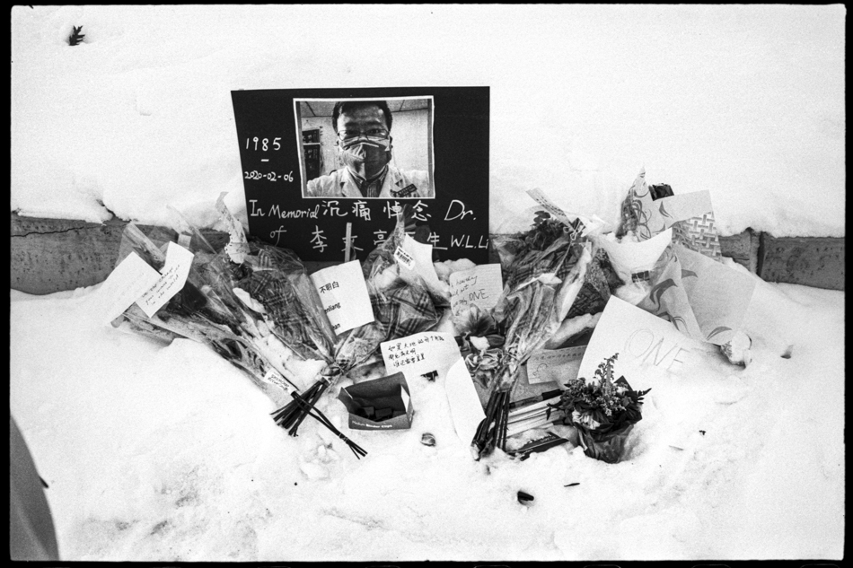 Memorial for Dr Li Wenliang; Madison, WI, 2020 © 2022 Jason Houge, All Rights Reserved, In_The_Air_Tonight_003