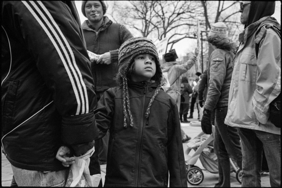 Wisconsin Workers Rights Protest - Madison, WI 2011 (Children of Solidarity) © 2020 Jason Houge, All Rights Reserved, VoTP_024