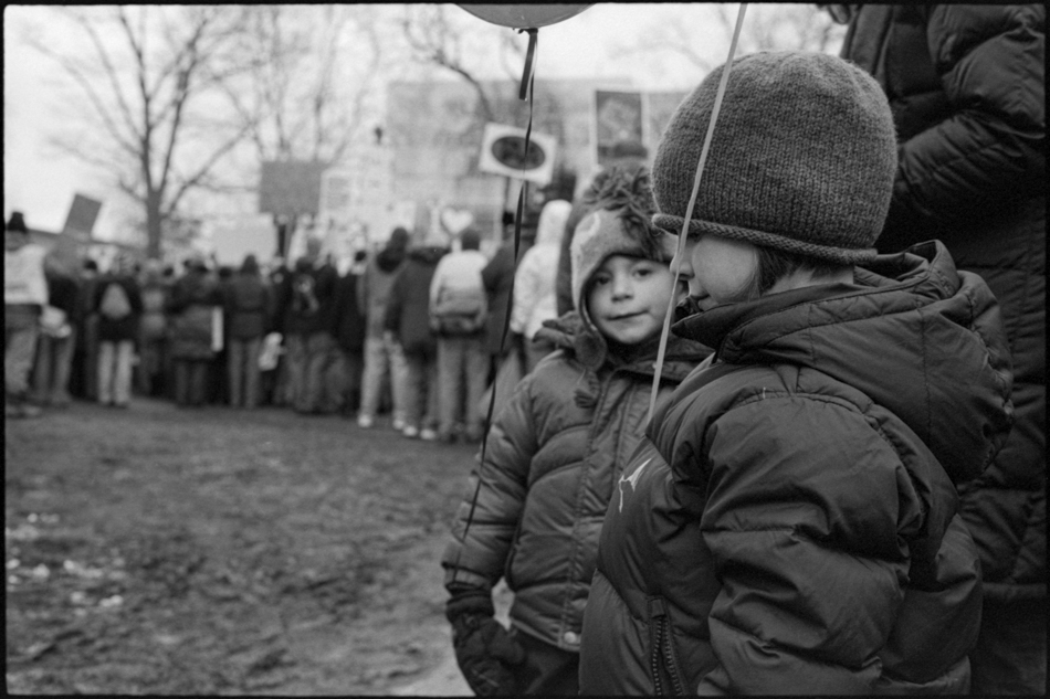 Wisconsin Workers Rights Protest - Madison, WI 2011 (Children of Solidarity) © 2020 Jason Houge, All Rights Reserved, VoTP_025
