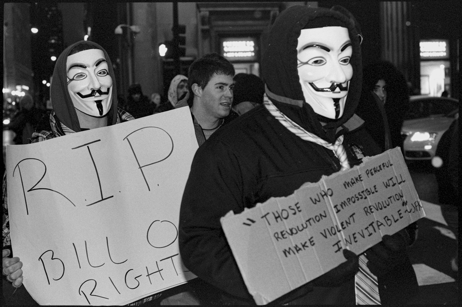 Occupy Chicago, Chicago, IL 2011 - 2012 © 2020 Jason Houge, All Rights Reserved