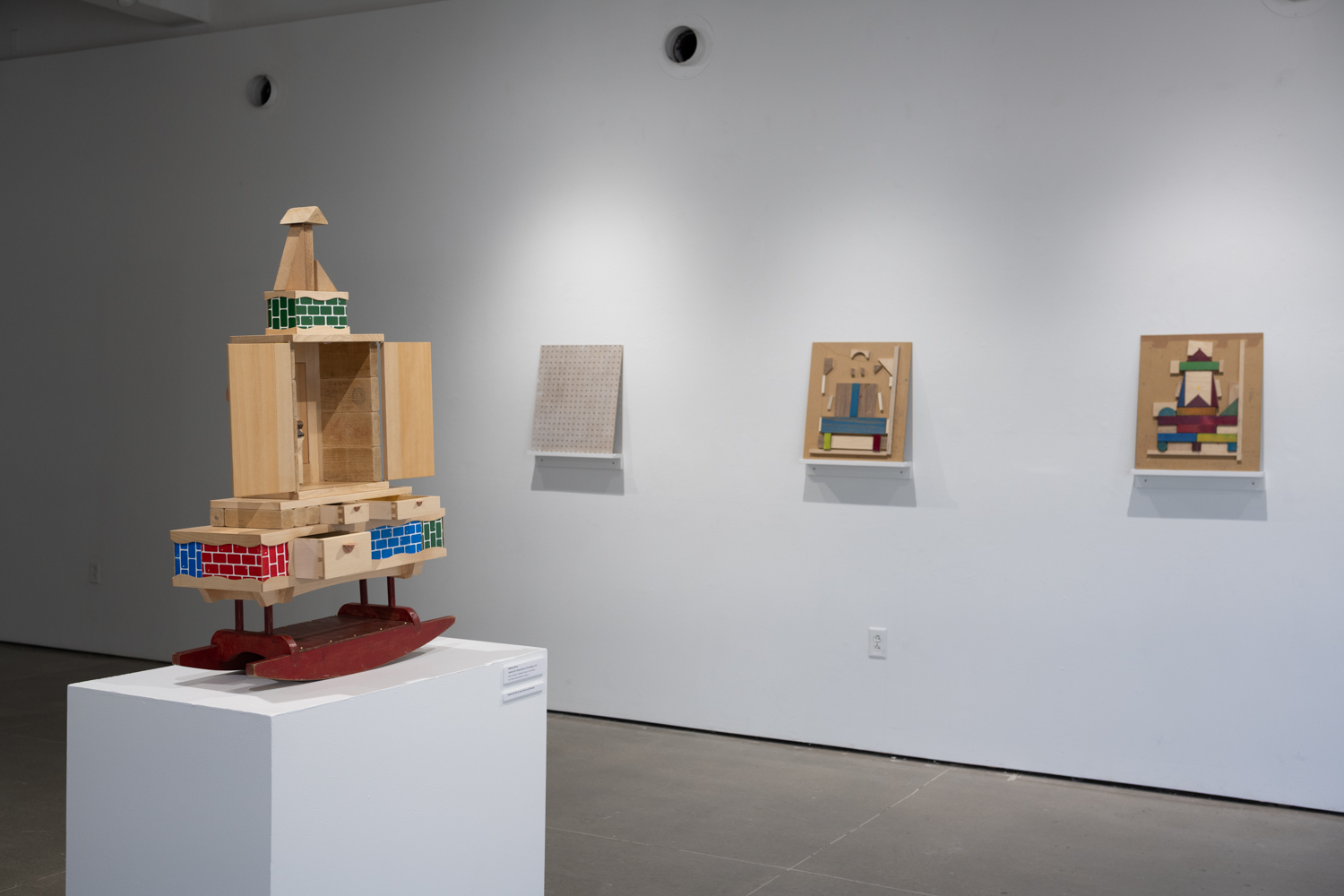 Matt Bruhn - Exhibition Documentation; Play Play Serious Play; University of Wisconsin - Madison, Gallery 7 © 2025 Jason Houge, All Rights Reserved