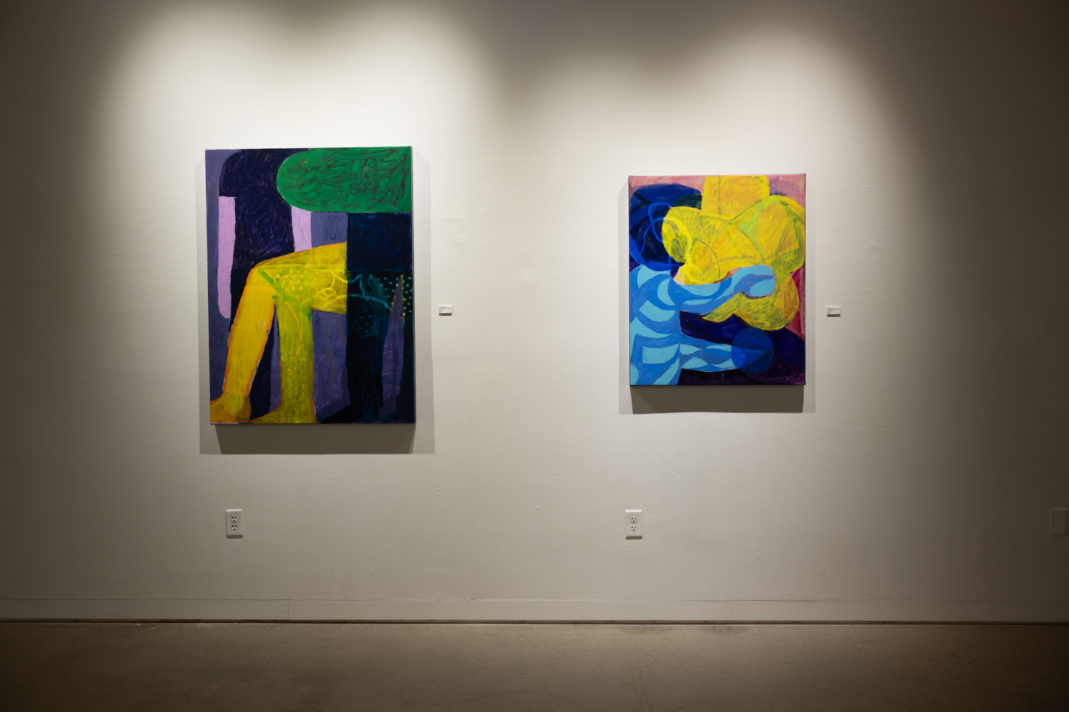 David Raleigh - Exhibition Documentation; Partial Presence; University of Wisconsin - Madison, Art Lofts Main Gallery © 2025 Jason Houge, All Rights Reserved