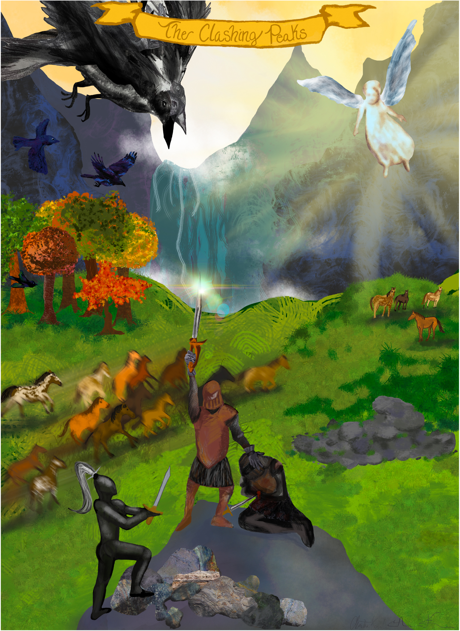 Digital Art Printing Printed on Hahnemühle Photo Rag (Artists: Andy Kuruzar and Christina Kovach); Jason Houge Studios, LLC Photo: © 2025 Jason Houge, All Rights Reserved