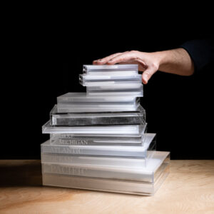 Sarah FitzSimons - Art Documentation; Acrylic, Water and Sediment © 2025 Jason Houge, All Rights Reserved