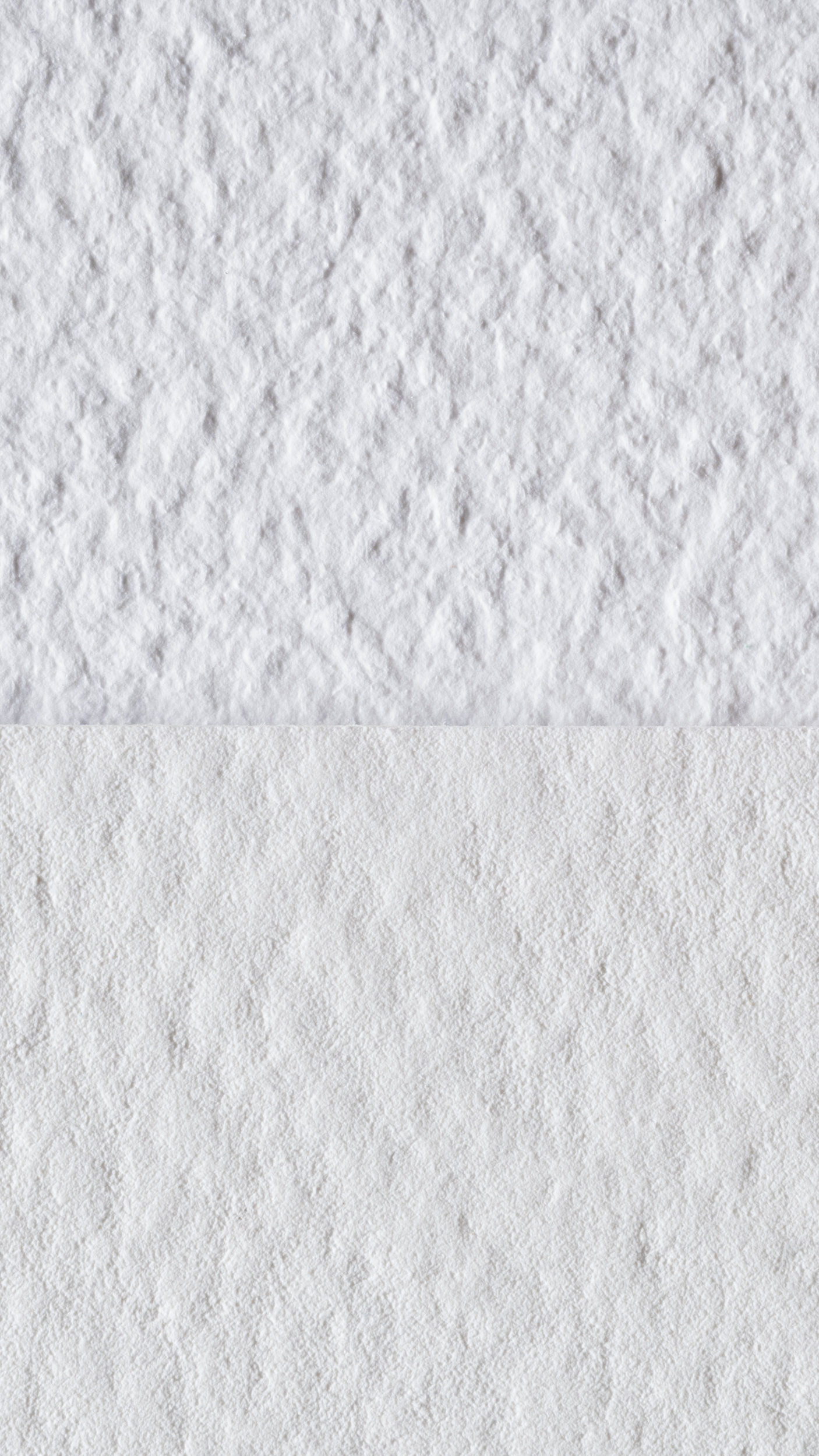 Cold Press Papers. Top: Arches Aquarelle; Bottom: Epson Cold Press Bright