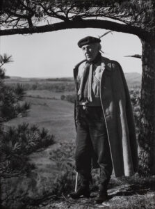 Ken Hedrich, Silver Gelatin Print of Frank Lloyd Wright; Miller Art Museum Collection; Photograph Digital Capture © 2026 Jason Houge Studios, All Rights Reserved